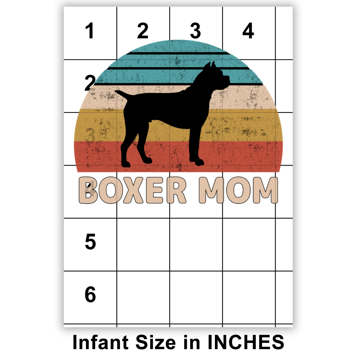 Boxer Mom Sublimation