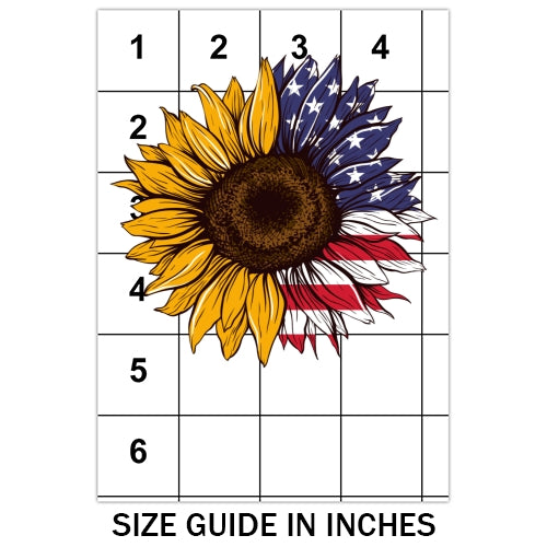 USA Sunflower 02 Sublimation