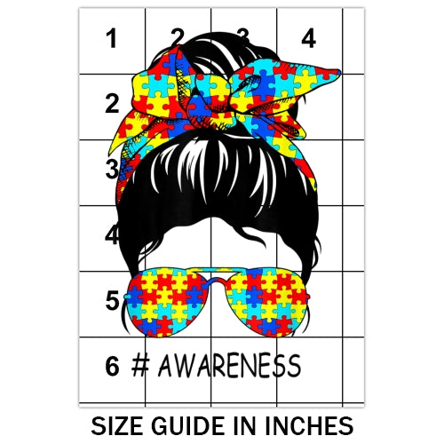 Autism Awareness Mom Sublimation