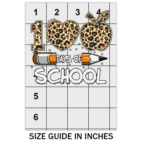 100 Days Of School DTF