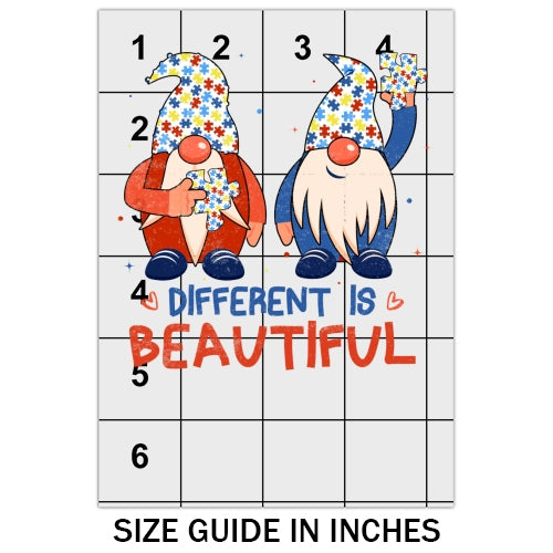 Different Is Beautiful DTF