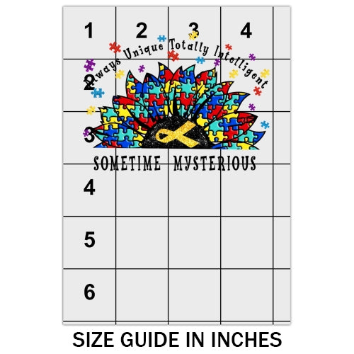 Autism Always Unique DTF