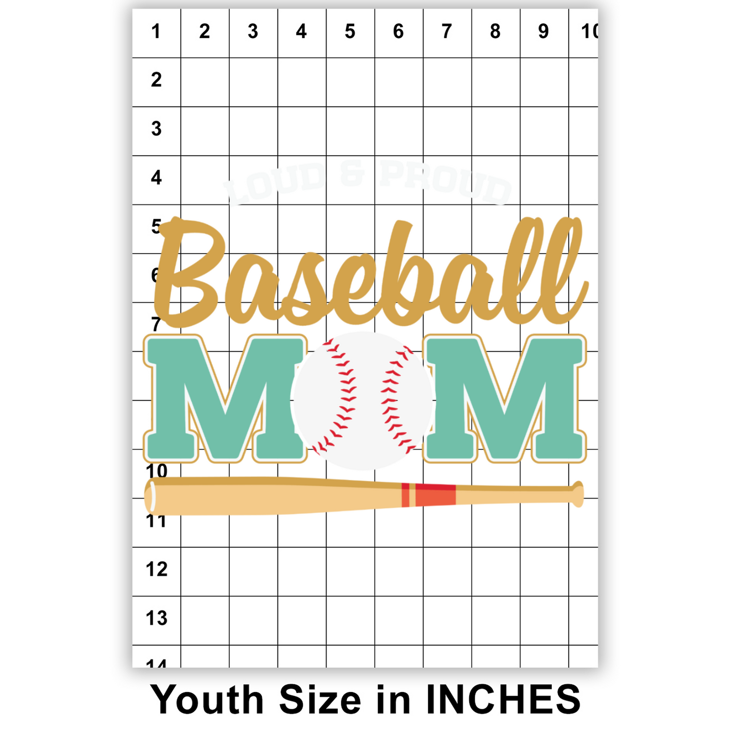 LIT Baseball mom 14 DTF