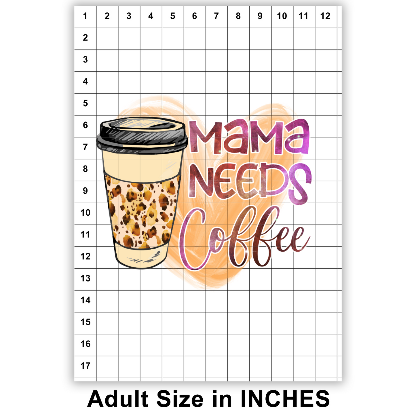 Mama Needs Coffee Sublimation