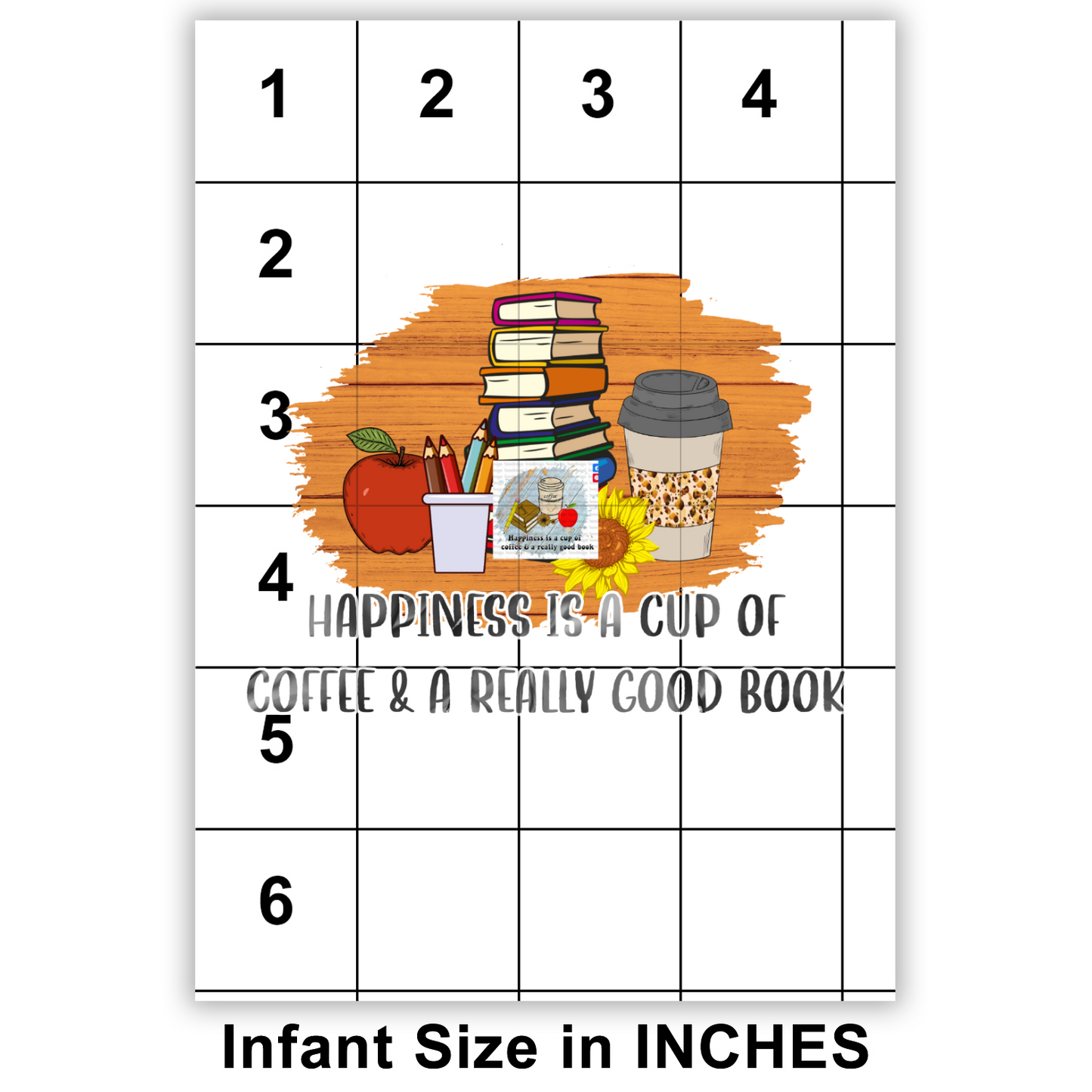 Coffee and Book 01 Sublimation