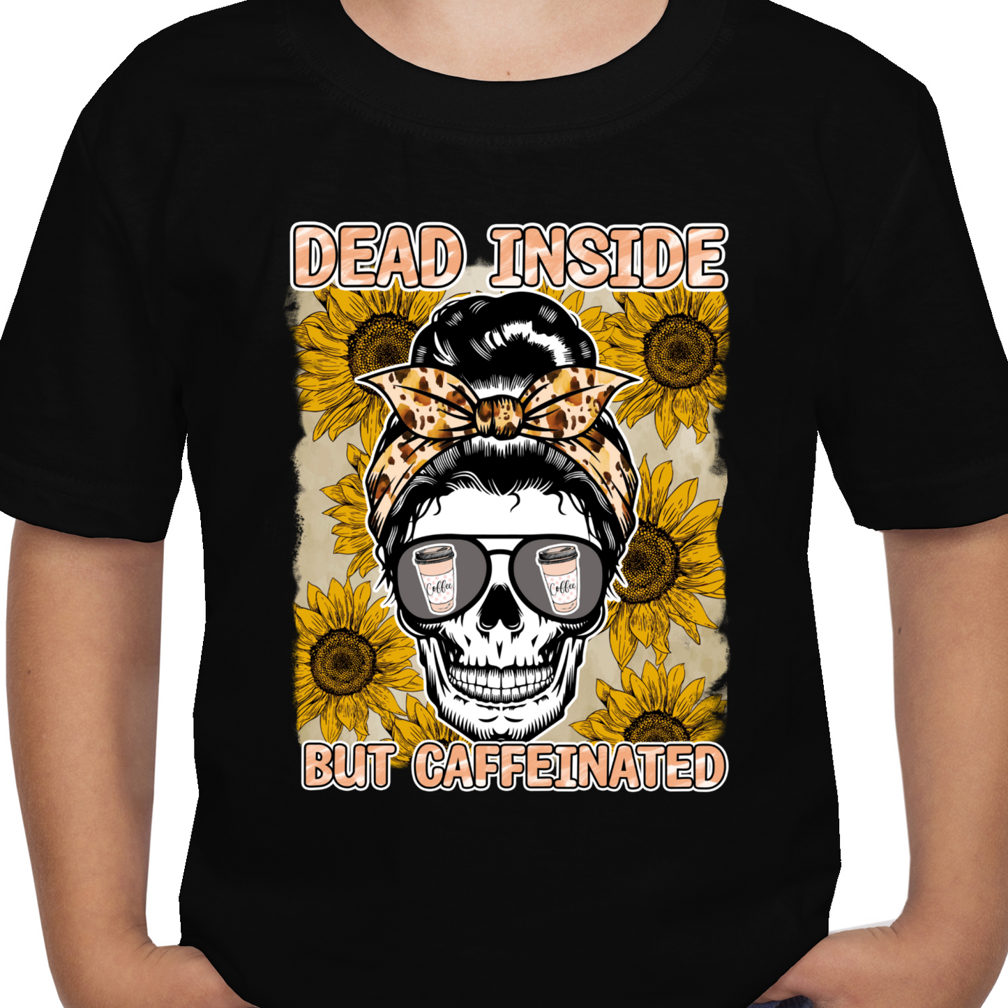 Coffee Dead Inside DTF