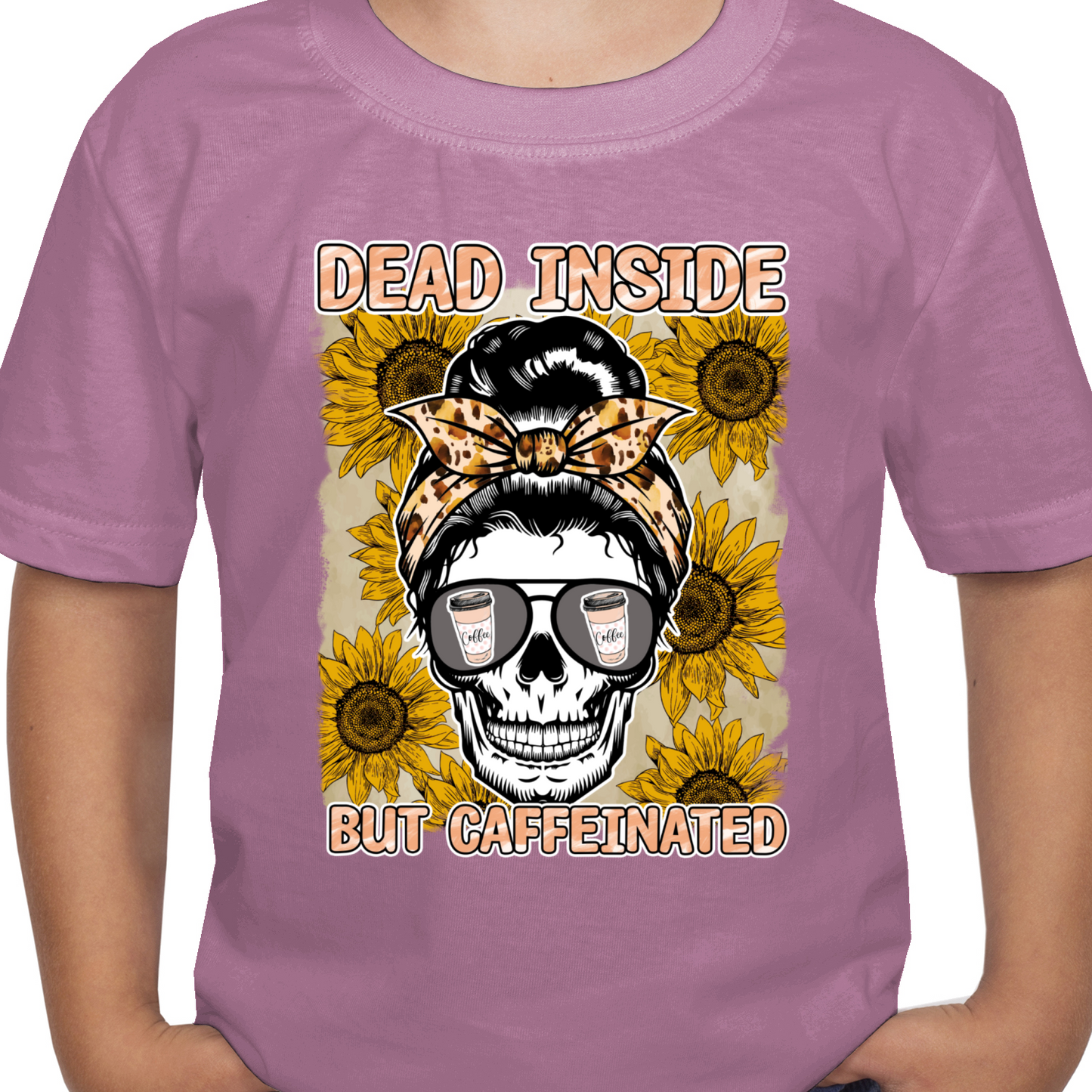 Coffee Dead Inside DTF