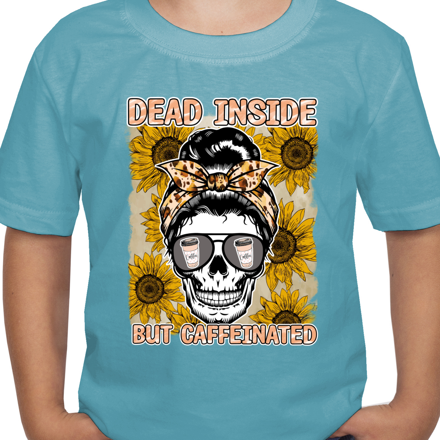 Coffee Dead Inside DTF