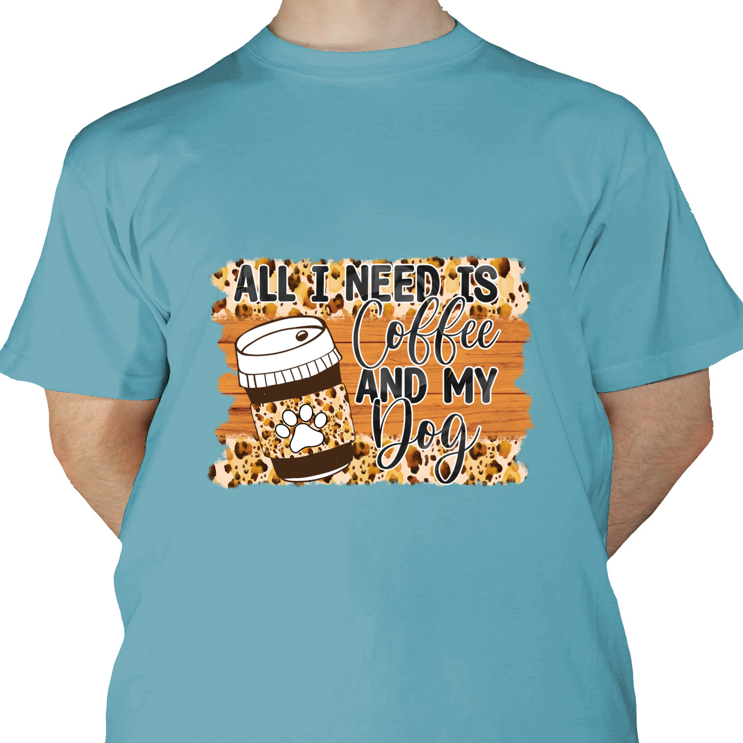 Coffee and my Dog DTF