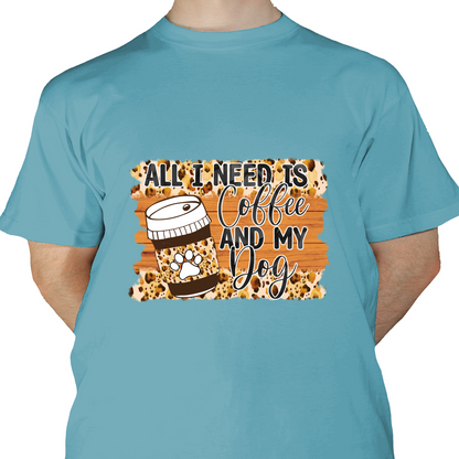 Coffee and my Dog DTF