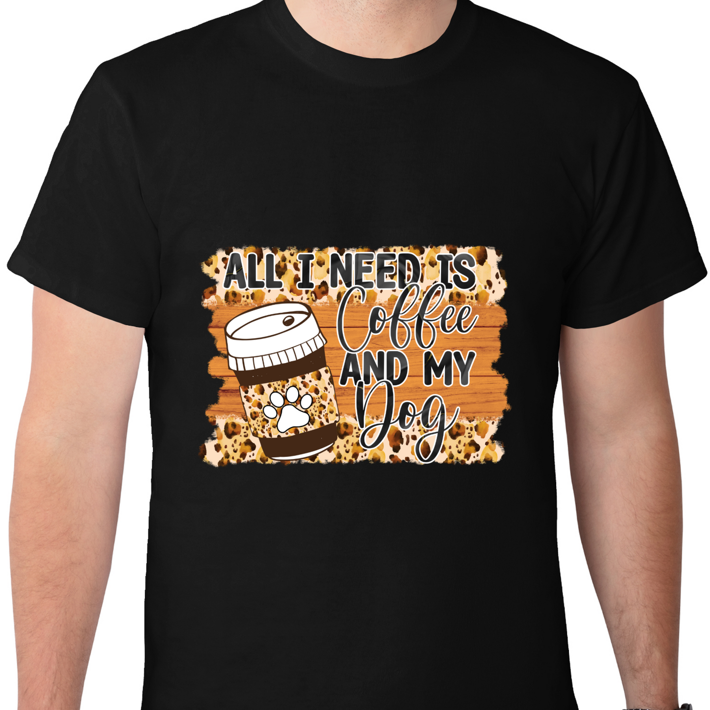 Coffee and my Dog DTF