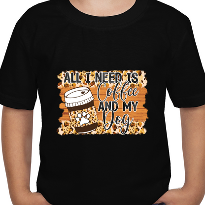 Coffee and my Dog DTF