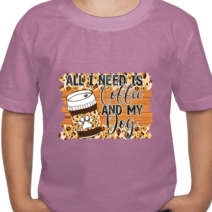 Coffee and my Dog DTF