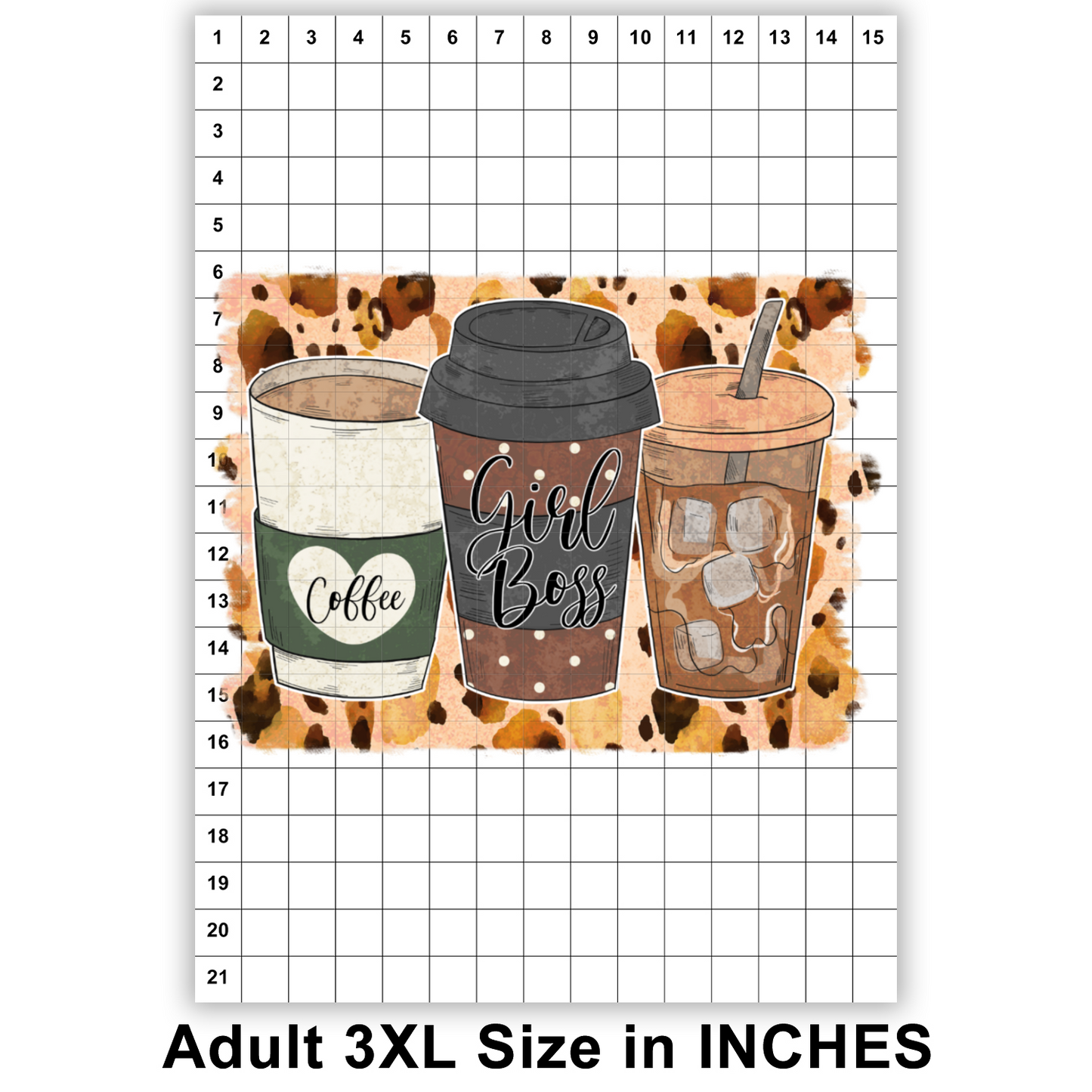 Coffee Girl Boss Sublimation