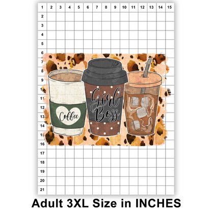 Coffee Girl Boss Sublimation