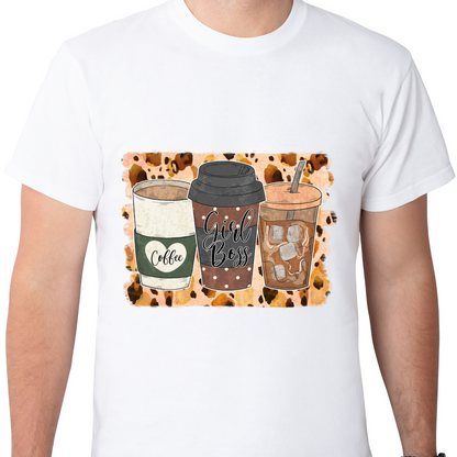 Coffee Girl Boss Sublimation