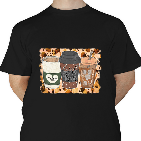 Coffee Girl Boss DTF