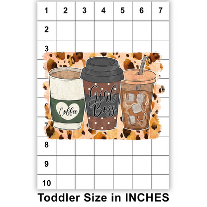 Coffee Girl Boss DTF