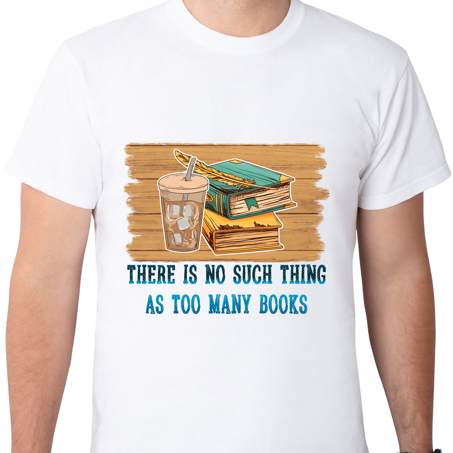 Coffee Too Many Books Sublimation