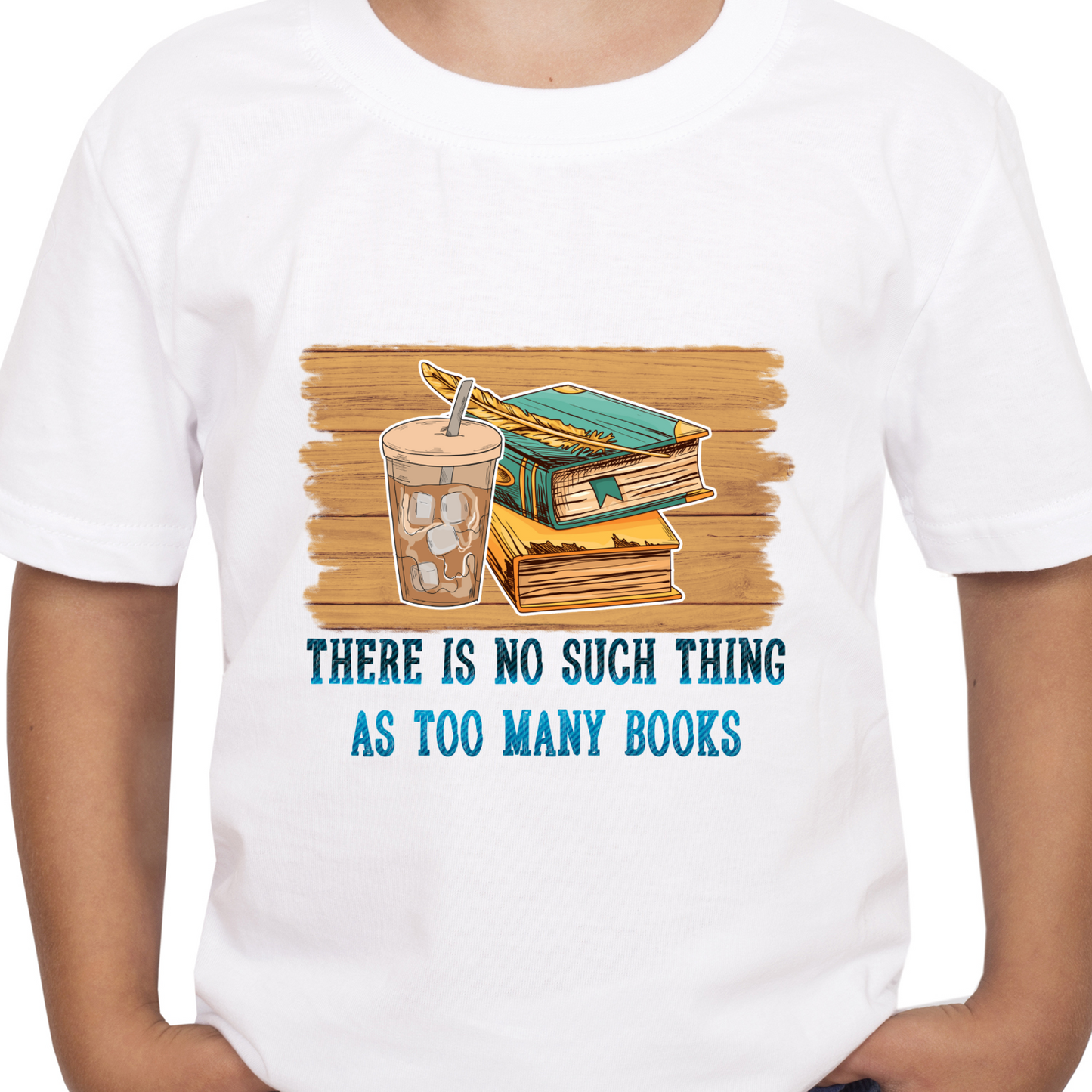 Coffee Too Many Books Sublimation