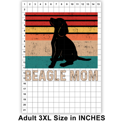 Beagle Dog Mom Sublimation