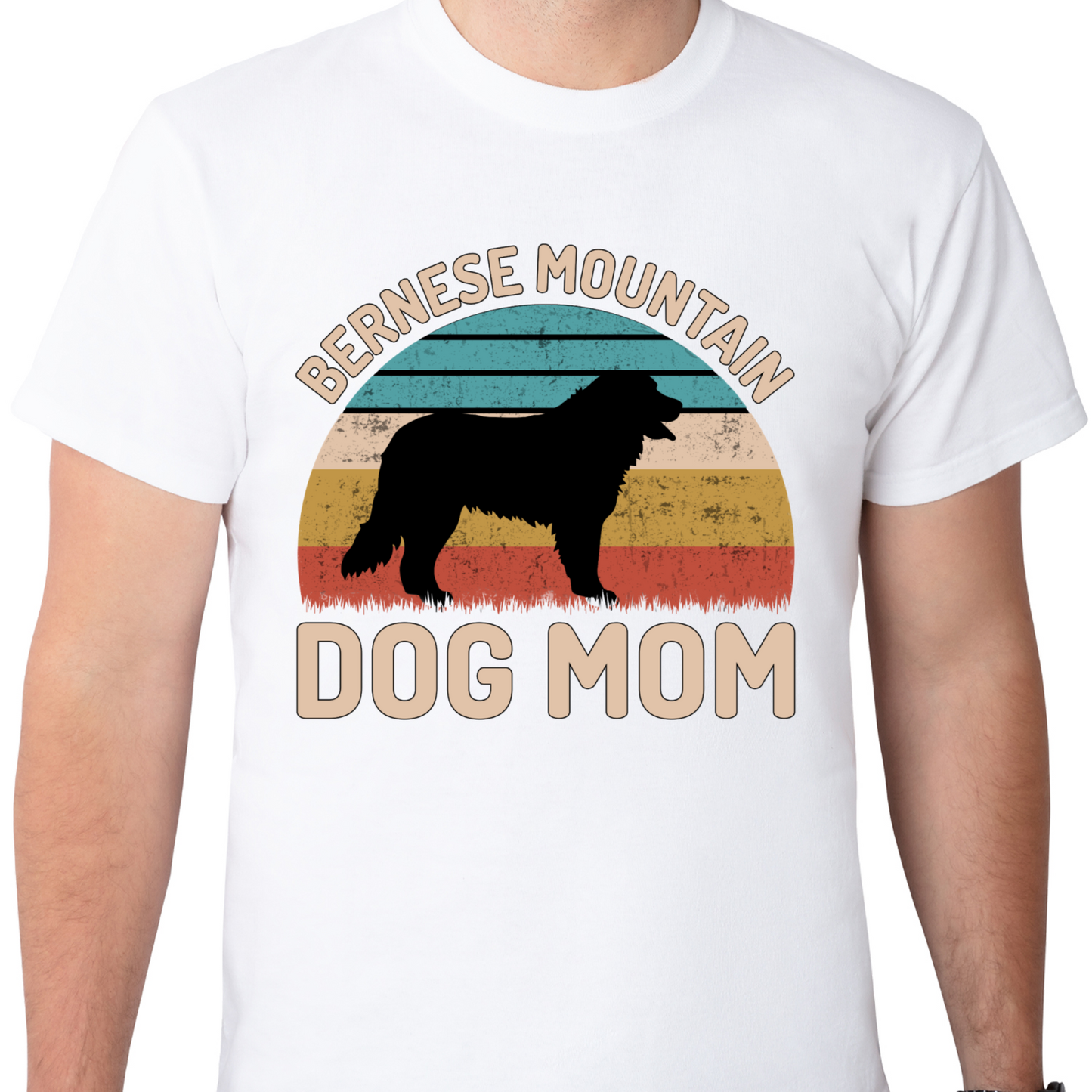 Bernese Mountain Dog Mom Sublimation