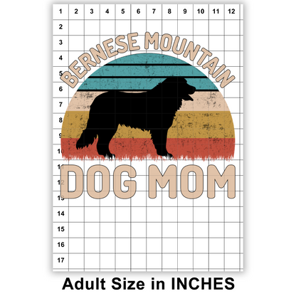Bernese Mountain Dog Mom Sublimation