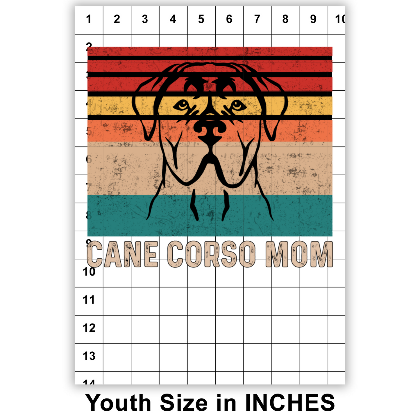 Cane Corso Mom Sublimation