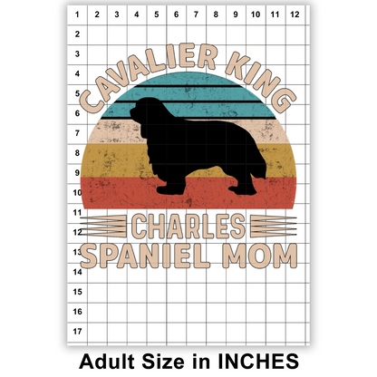 Cavalier King Charles Spaniel Mom Sublimation