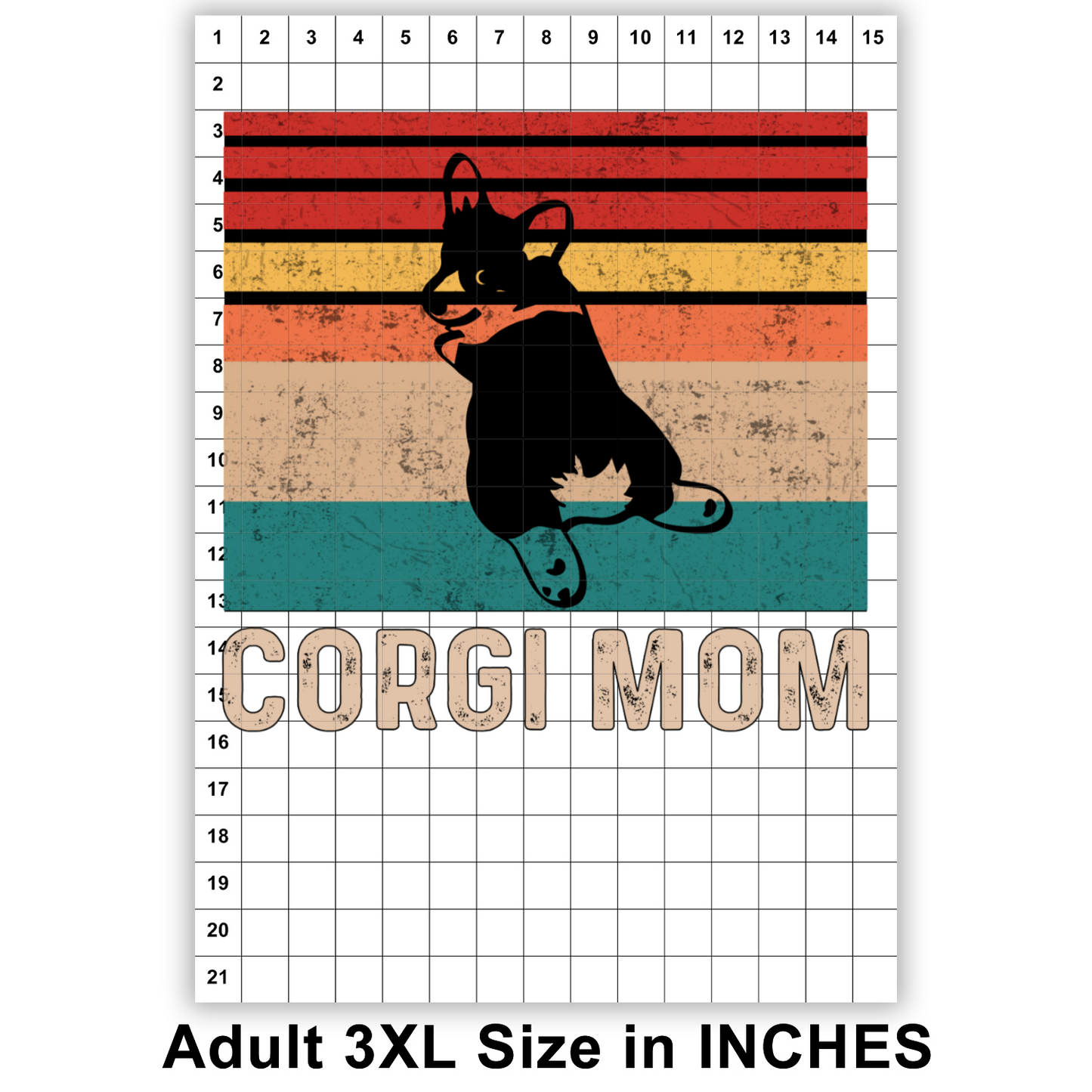 Corgi Mom Sublimation