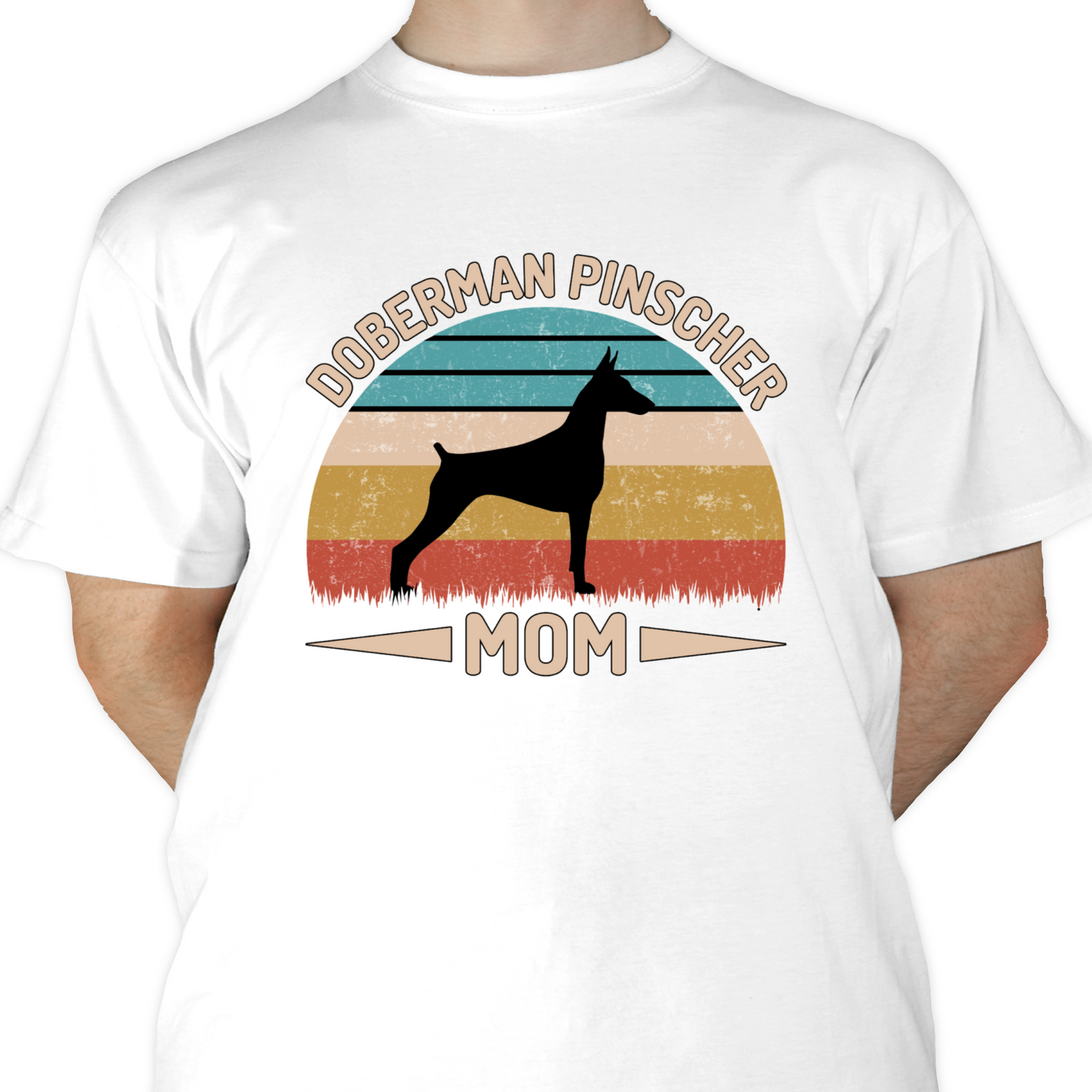 Doberman Pinscher Mom Sublimation