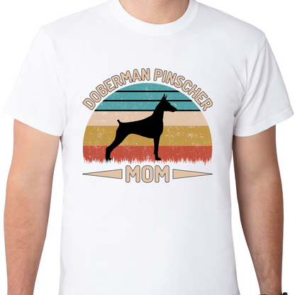 Doberman Pinscher Mom Sublimation