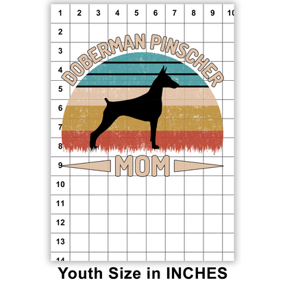 Doberman Pinscher Mom Sublimation