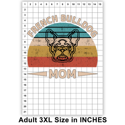 French Bulldog Mom Sublimation