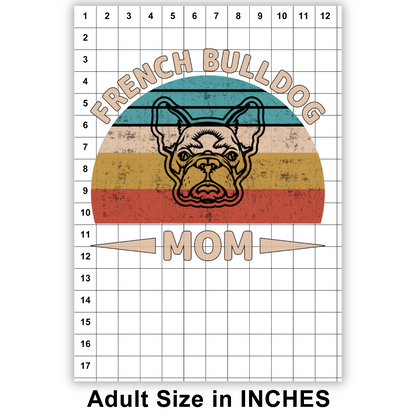 French Bulldog Mom Sublimation