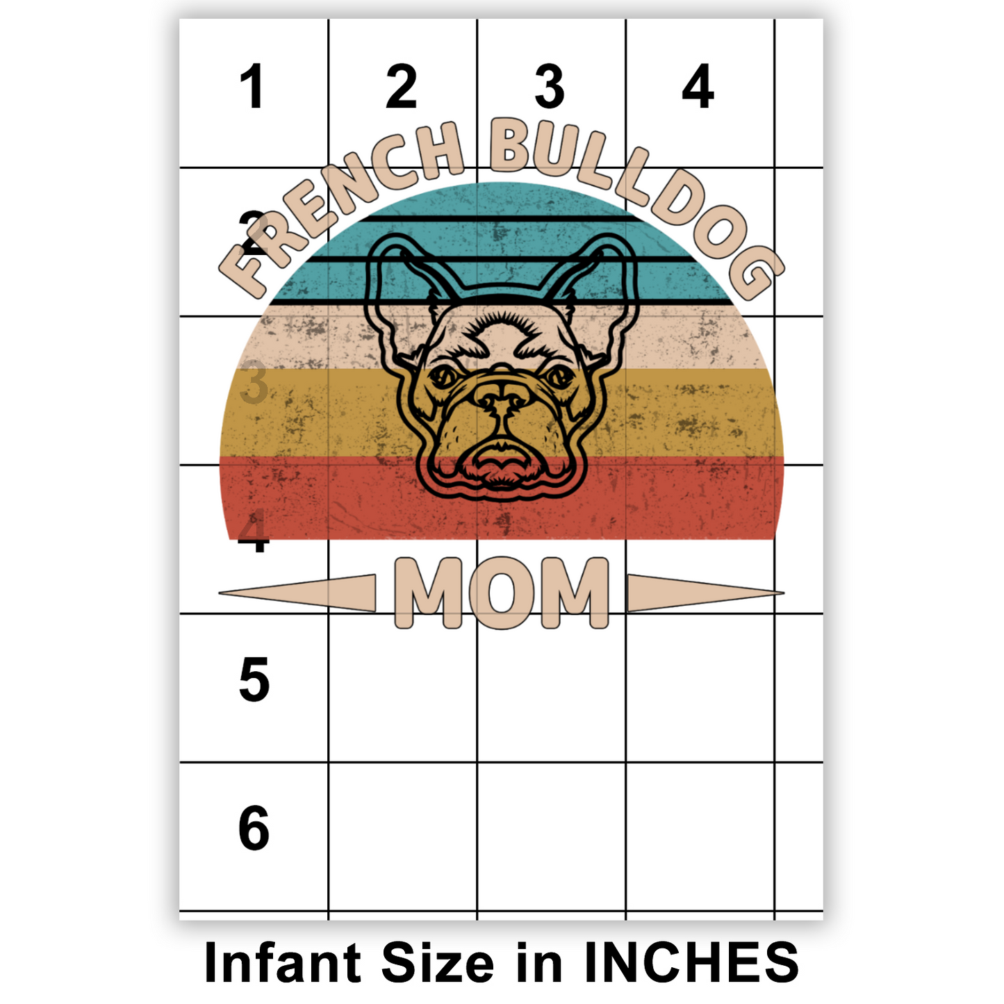 French Bulldog Mom Sublimation
