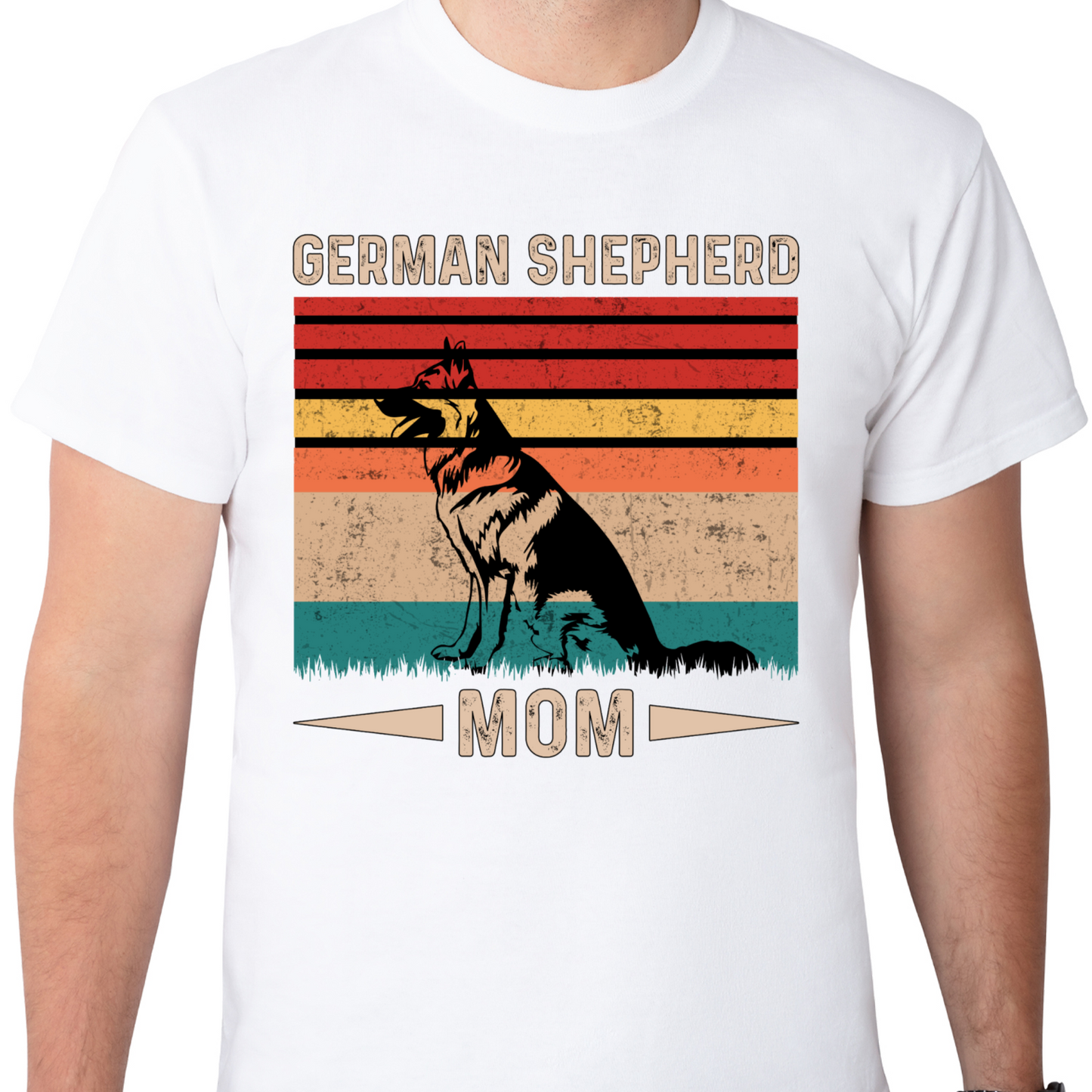 German Shepherd Mom Sublimation