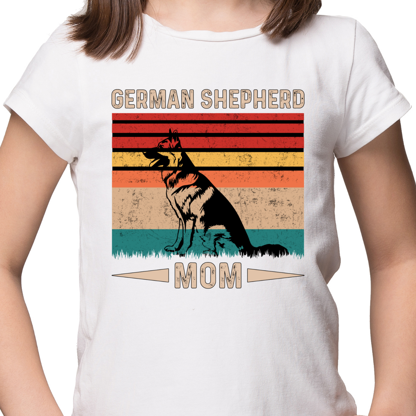 German Shepherd Mom Sublimation