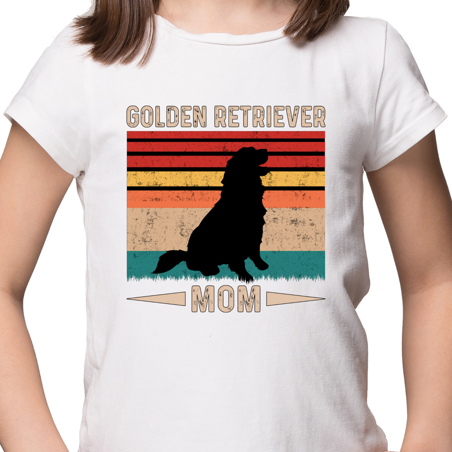 Golden Retriever Mom Sublimation