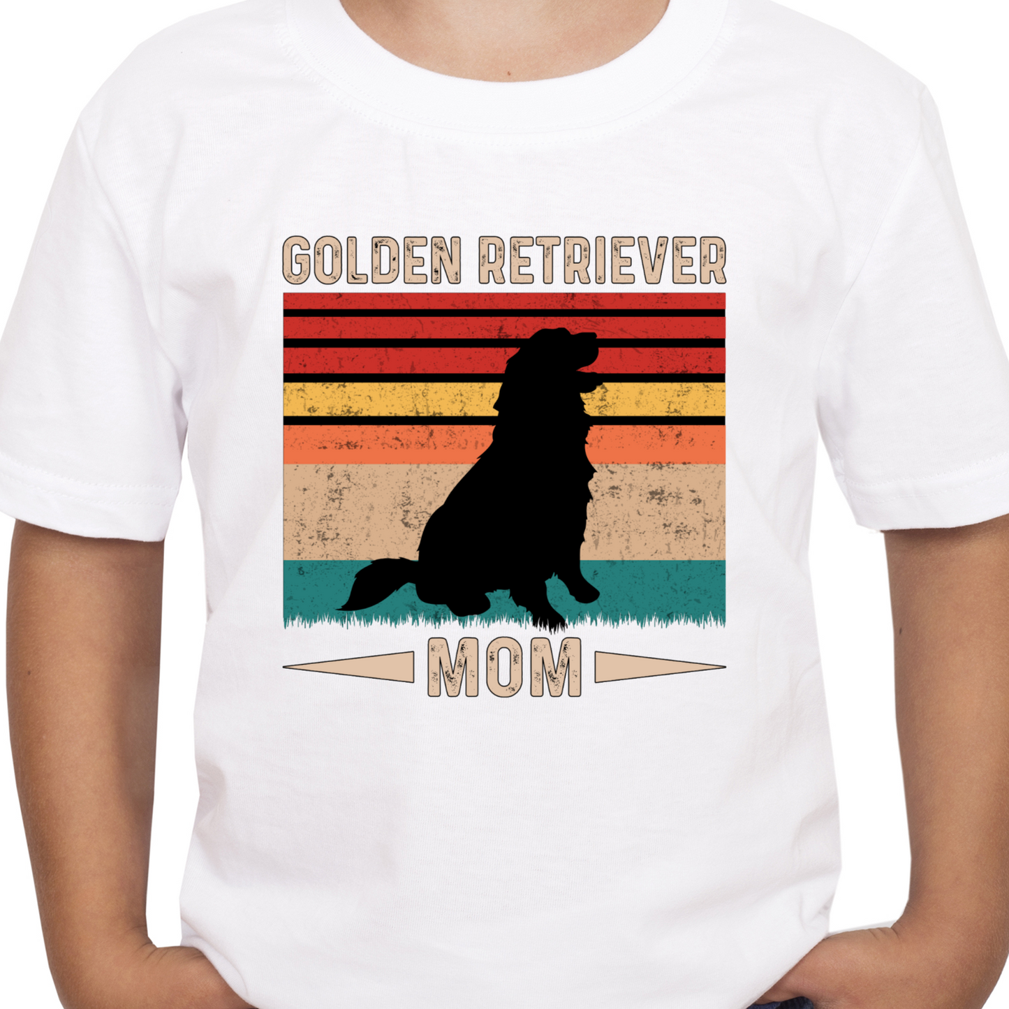 Golden Retriever Mom Sublimation