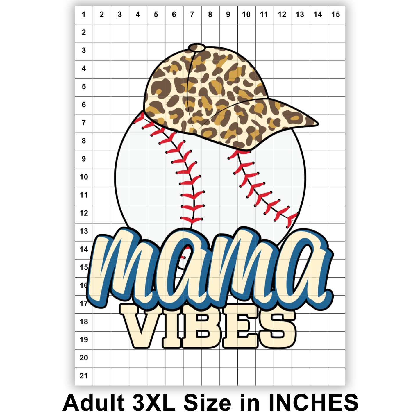 LIT Baseball Mom 13 Sublimation