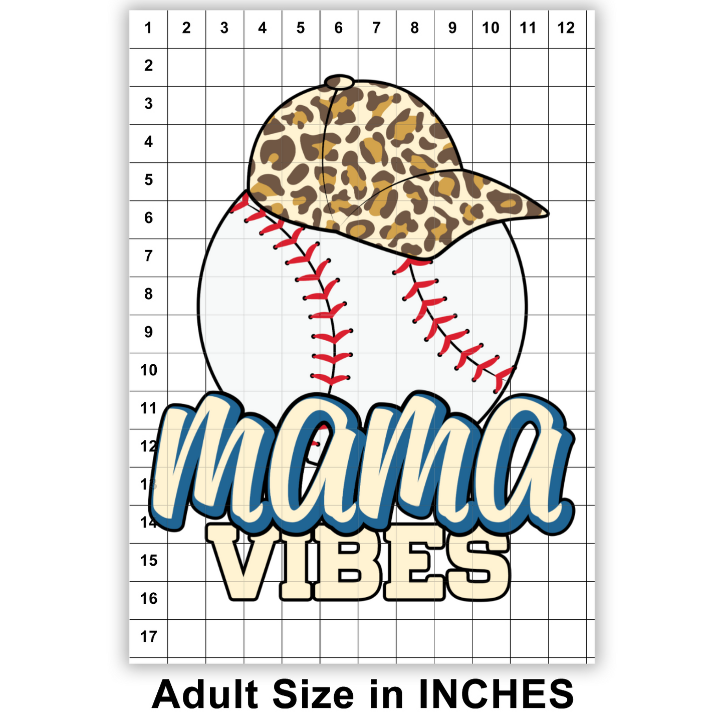 LIT Baseball Mom 13 Sublimation