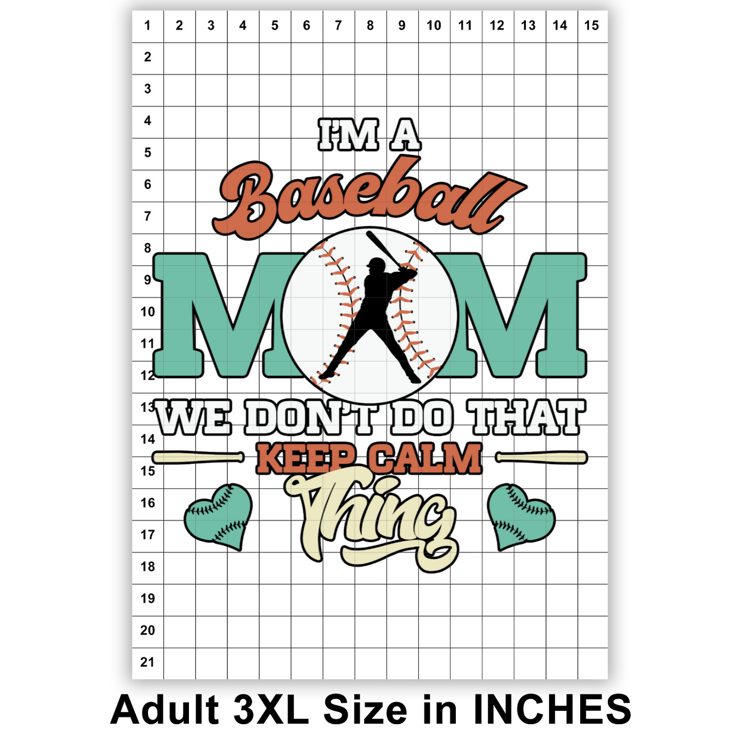 LIT Baseball Mom 20 Sublimation