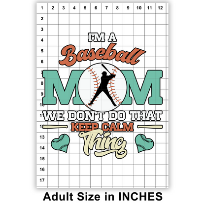 LIT Baseball Mom 20 Sublimation