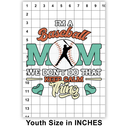 LIT Baseball Mom 20 Sublimation