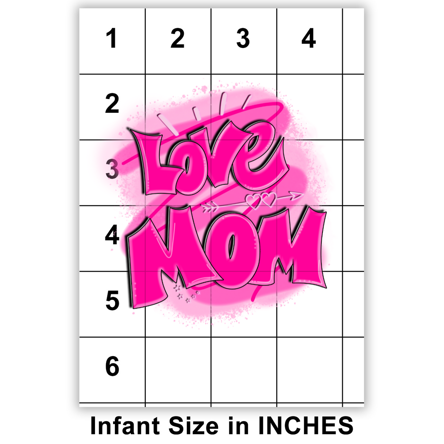 Love Mom Sublimation