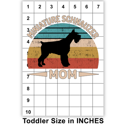 Miniature Schnauzer Mom Sublimation