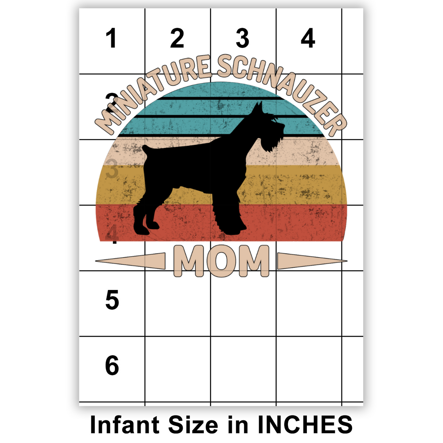 Miniature Schnauzer Mom Sublimation