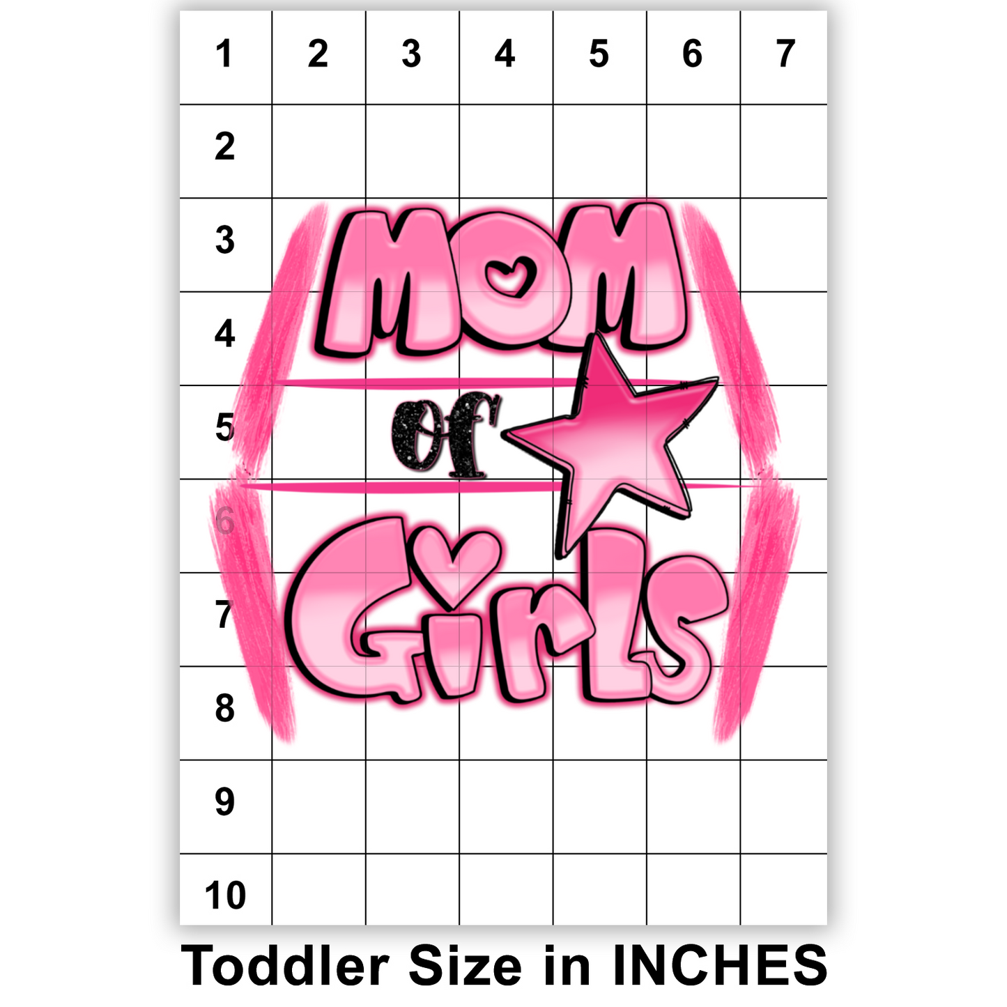 Mom of girls Sublimation