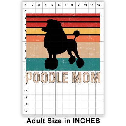 Poodle Mom Sublimation